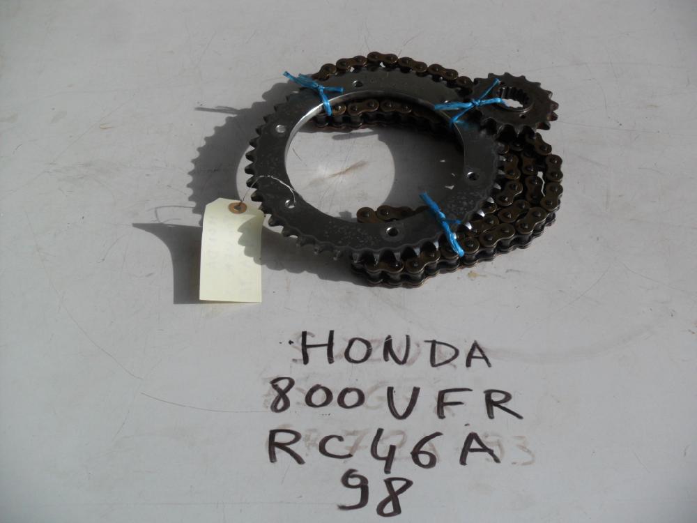 Kit de chaine HONDA 800 VFR RC46A - 98: Pi�ce d'occasion pour moto