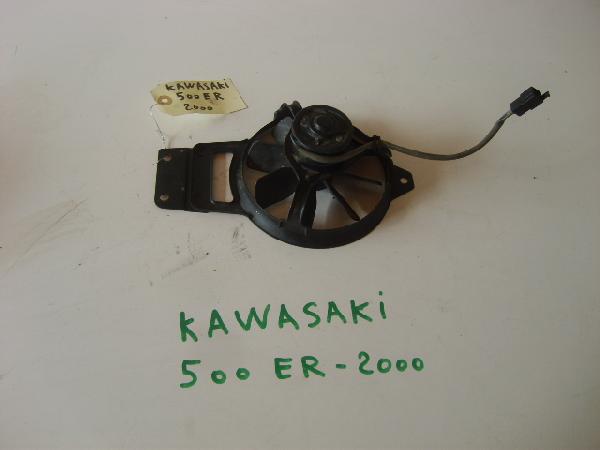 Ventilateur radiateur KAWASAKI 500 ER - 00: Pi�ce d'occasion pour moto