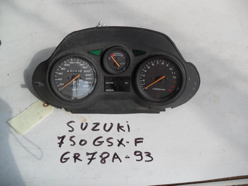 Compteur SUZUKI 750 GSX F GR78A - 93: Pi�ce d'occasion pour moto