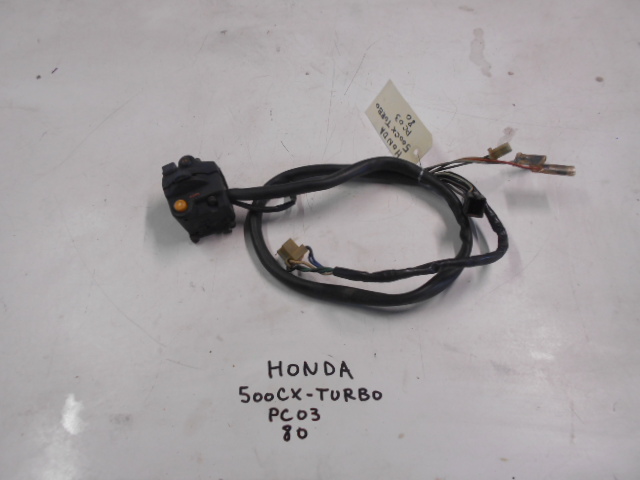 Commodo gauche HONDA 500 CX TURBO PC03 - 80: Pi�ce d'occasion pour moto