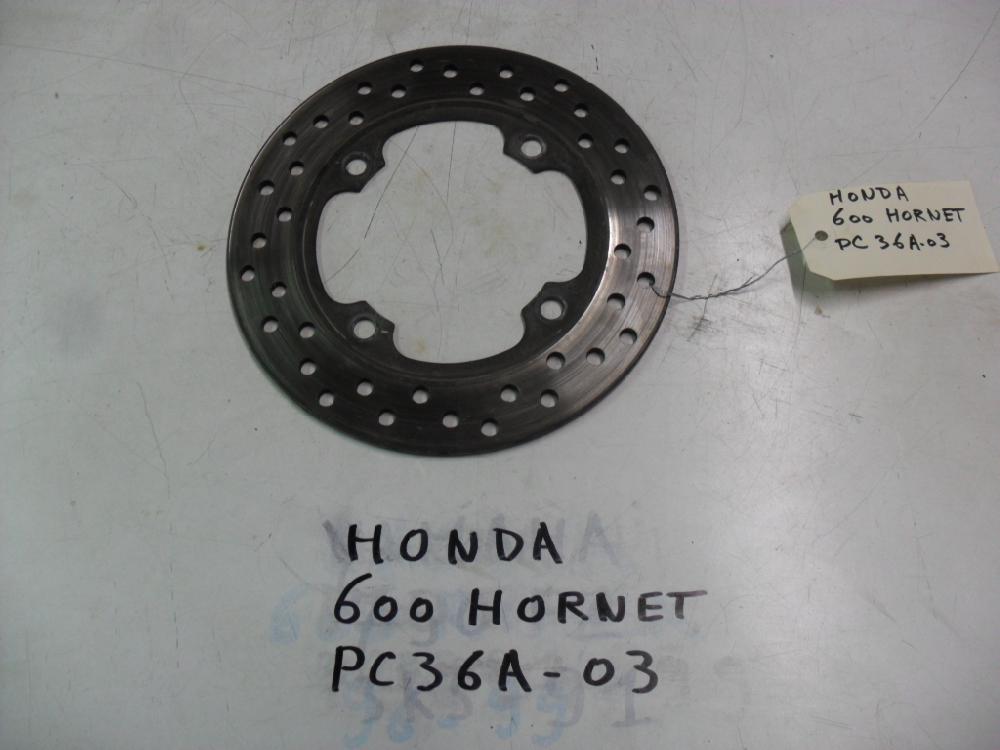 Disque de frein arrière HONDA 600 HORNET PC36A - 03: Pi�ce d'occasion pour moto