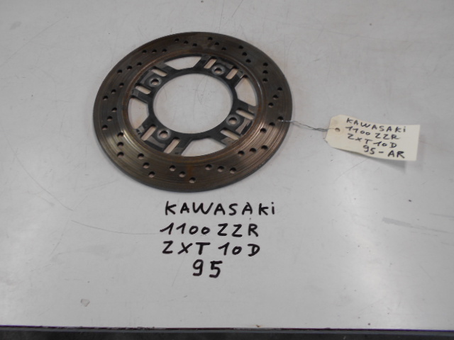 Disque de frein arrière KAWASAKI 1100 ZZR ZXT10D - 95: Pi�ce d'occasion pour moto