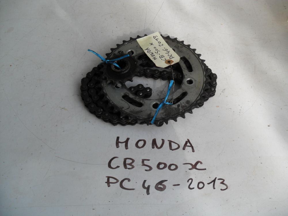 Kit de chaine HONDA CB500X PC46 - 2013: Pi�ce d'occasion pour moto