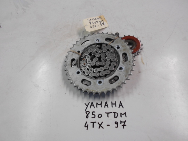 Kit de chaine YAMAHA 850 TDM 4TX - 97: Pi�ce d'occasion pour moto