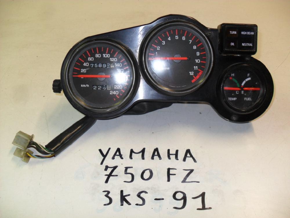 Compteur YAMAHA 750 FZ 3KS - 91: Pi�ce d'occasion pour moto