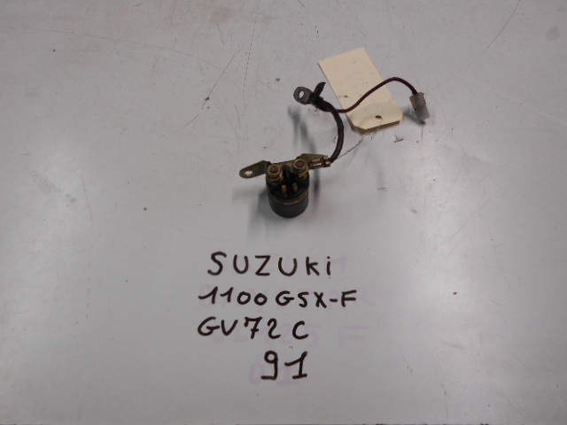 Relais de demarreur SUZUKI 1100 GSX F GV72C - 91: Pi�ce d'occasion pour moto