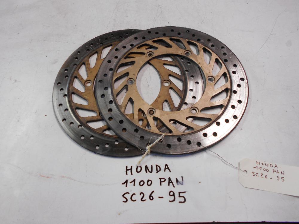 Disques de frein avant HONDA 1100 PAN SC26 - 95: Pi�ce d'occasion pour moto