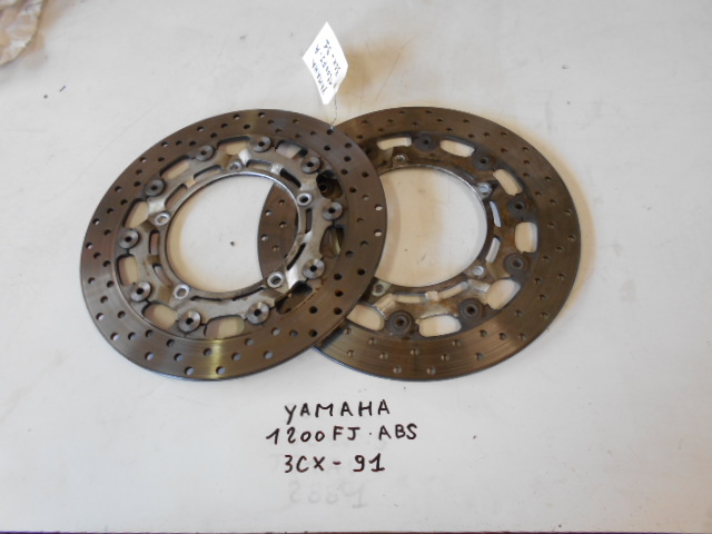 Disques de freins avant YAMAHA 1200 FJ 3CX - 91: Pi�ce d'occasion pour moto